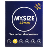 MY.SIZE 49mm Condoms (3 Pack)