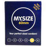 MY.SIZE 60mm Condoms (3 Pack)