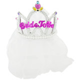 Bride to Be Hen Party Tiara and Veil