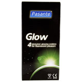 Pasante Glow in the Dark Condoms (4 Pack)