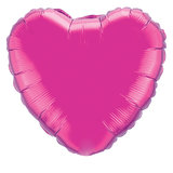 Heart Shaped Pink Helium Balloon