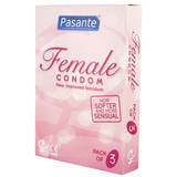 Pasante Female Condoms (3 Pack)