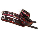 Leatherbeaten Dragon Silk Wrist Restraints