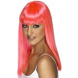 Glamourama Long Straight Wig with Fringe