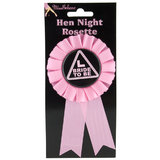 MissBehave White L Plate Bride to Be Rosette Badge