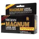 Trojan Magnum Warming Lubricated Condoms (12 Pack)