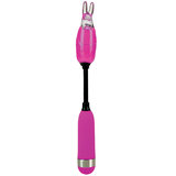 Flexible Rabbit Wand Multispeed Clitoral Vibrator