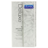 Durex Deluxe Micro Fine Crystal Clear Non Latex Condoms (5 Pack)