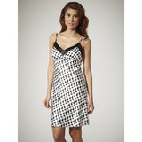 Adore Satin Heart Print Chemise