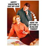 Happy Valentine's Day Adult Greeting Card