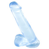 Basix Slim Suction Cup 7.5 Inch Dildo