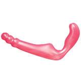 Doc Johnson Platinum The Gal Pal Strapless Strap On Double Dildo