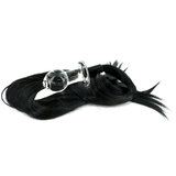Glassvibrations Glass Pony Tail Butt Plug