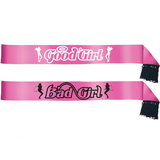 Good Girl Bad Girl Double Hen Party Sash