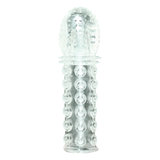 Crystal Skin Textured Penis Extension Sleeve