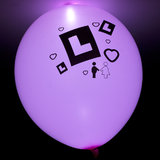 Illoom L Plate LED Light Up Balloons (5 Pack)