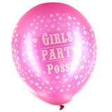 Girls Party Posse Balloons (6 Pack)