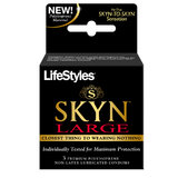 LifeStyles Skyn Large Non Latex Condoms (3 Pack)