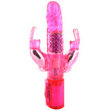 Triple Pleasure Rotating Rabbit Vibrator