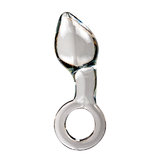Icicles No 14 Bulbous Large Glass Butt Plug
