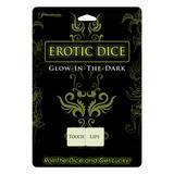 Erotic Dice Glow in the Dark