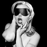 Sex & Mischief 3 Stud Faux Leather Blindfold