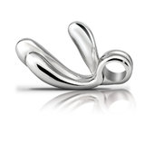 Metal Worx Double Trouble Metal Dildo