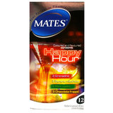 Mates Happy Hour Flavoured Condoms (12 Pack)