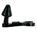 Textured PVC Cock Ring and Butt Plug