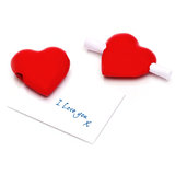 Heart-Shaped Message Magnet