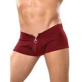 Male Power Wet Look Zipper Shorts