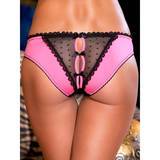 Rene Rofe Crotchless Knickers with Satin Bows
