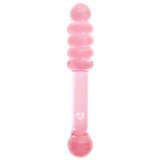Lovehoney Sensual Glass Ribbed Dildo