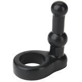 Doc Johnson Platinum The Double Dip Silicone Cock Ring and Probe