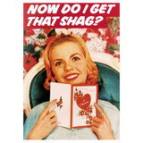 Now Do I Get That Shag? Adult Greeting Card