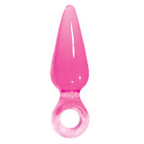 Jolie Pleasures Large Butt Plug with Finger Loop