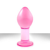 Crystal Large Glass Butt Plug
