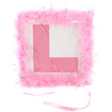 Hen Party Fluffy L Plate Badge