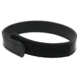 Adjustable Leather Cock Ring with Velcro Fastening