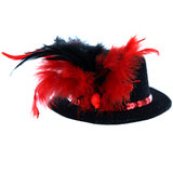 Burlesque Mini Top Hat Fascinator