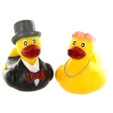 Mr & Mrs Rubber Duck Gift Set