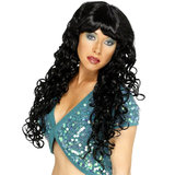 Glamour Long Curly Siren Wig with Fringe