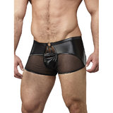 Male Power Birdcage Sheer Panel Boxer Shorts