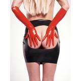 Rubber Girl Latex Wear Rubber Spanking Skirt