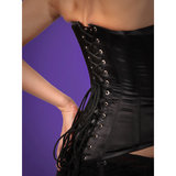 Classic Satin Over Bust Steel Boned Corset