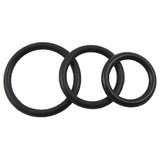 Perfect Fit Mixed Silicone Cock Rings (3 Pack)