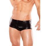 Zeus by Allure Leather Wet Look Zip Boxers