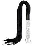 Icicles No 38 Glass Dildo with Leather Cat-O-Nine Tails