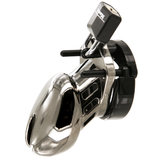 CB-6000 Short Male Chastity Cage with Chrome Finish