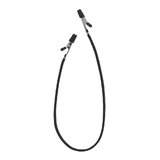 Spartacus Tease Leather Tether Nipple Clamps